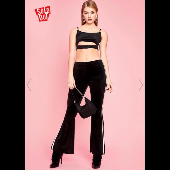 Sugar Thrillz Velour Pant Set NWT - Picture 2 of 12